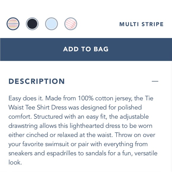 Draper James Tie Waist Dress - Picture 8 of 9